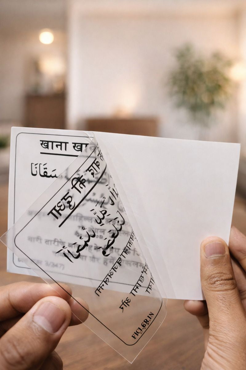 Hindi Dua stickers (12) + Traeable Kit Combo (4books + pencile + eraser)